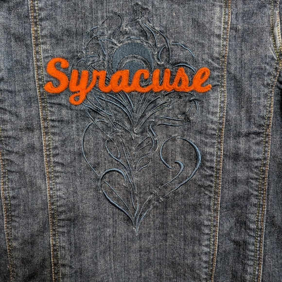 of the earth Organic Cotton Denim Trucker Jacket M - Picture 5 of 5